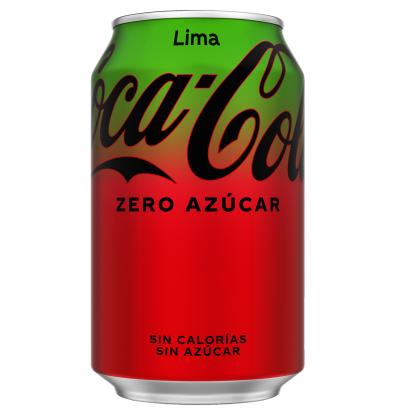 REFRESCO COCA-COLA ZERO LIMA LATA 33 CL