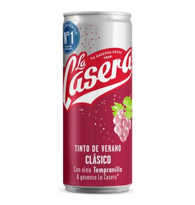 TINTO DE VERANO LA CASERA GASOSA LLAUNA 33 CL