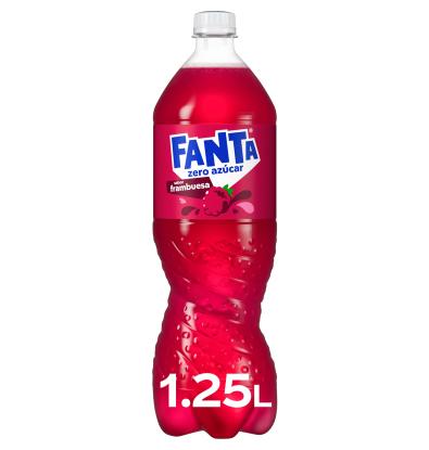 REFRESCO FANTA ZERO FRAMBUESA 1.25 L