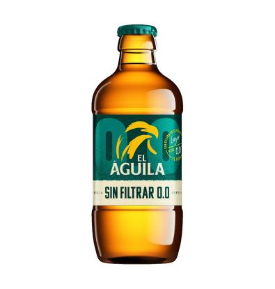 CERVEZA EL AGUILA SIN FILTRAR 0.0% BOT 33 CL