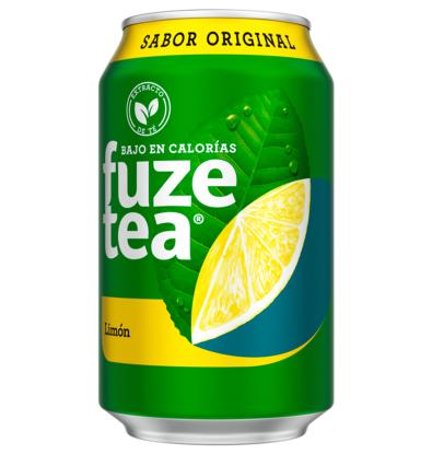 REFRESCO FUZE TEA LIMON LATA 33 CL