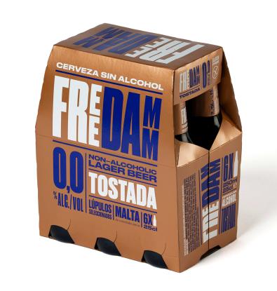 CERVESA FREE DAMM TORRADA P-25CL 6 UNITATS