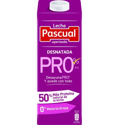 LECHE PASCUAL DESNATADA PRO 1 L