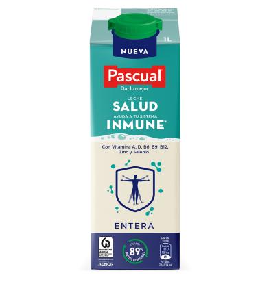 Pascual Leche entera UHT Botella 1,2 l
