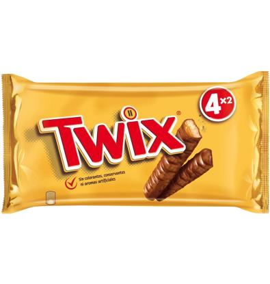 SNACK TWIX MULTIPACK 4 UNIDADES 232 G