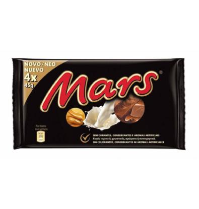 SNACK MARS MULTIPACK 4 UNIDADES X 45 G