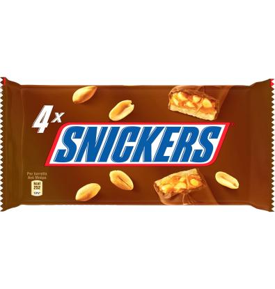 SNACK SNICKERS 4 UNITATS 200 G