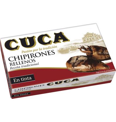 CHIPIRONES CUCA RELLENOS EN SU TINTA 120 G