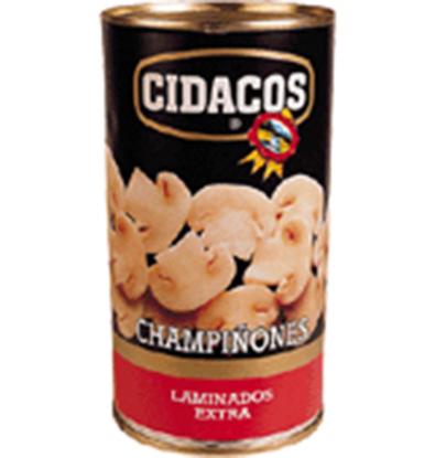 CHAMPINONES CIDACOS LAMINADOS 1/4 1 UNIDAD
