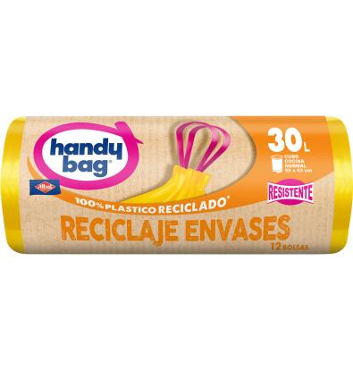 BOSSA RECICLATGE HANDY BAG GROGA 30L 12 UNITATS