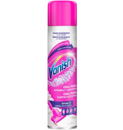 ESPUMA LIMPIADORA VANISH SPRAY ALFOMBRAS Y TAPICERRÍA 600 ML