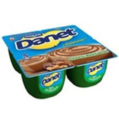 NATILLAS DANONE DANET CHOCO AVELL. 4 UNI