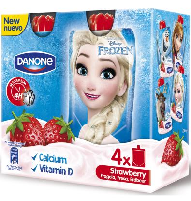 POUCH DANONE FRESA 4 UNI