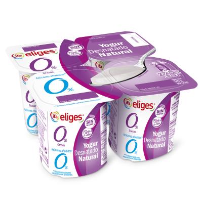 YOGUR IFA ELIGES DESNATADO NATURAL 4 UNIDADES