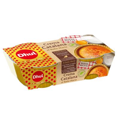 POSTRE DHUL CREMA CATALANA 2 UNIDADES