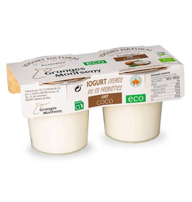 IOGURT ECO G.MONTSENY COCO CREMOS 2 UNITATS