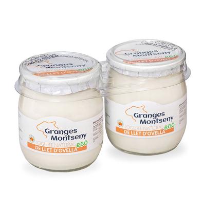 YOGUR ECO G.MONTSENY OVEJA CRISTAL 2 UNIDADES