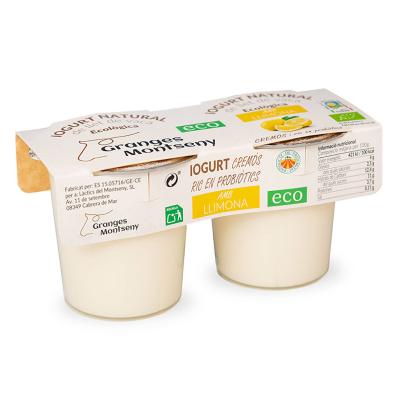 IOGURT ECO G.MONTSENY LLIMA LLIMANA CREMOS 2 UNITATS