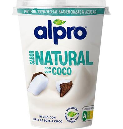 YOGUR ALPRO NATURAL CON COCO 400 G