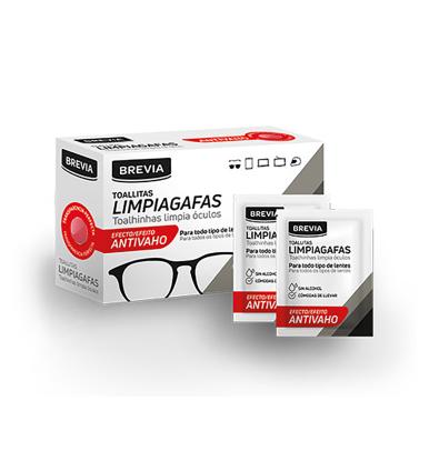 TOALLITAS BREVIA LIMPIA GAFAS 30 UNIDADES