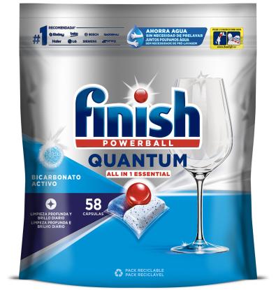 LAVAVAJILLAS FINISH QUANTUM ESSENTIAL 58 DOSIS