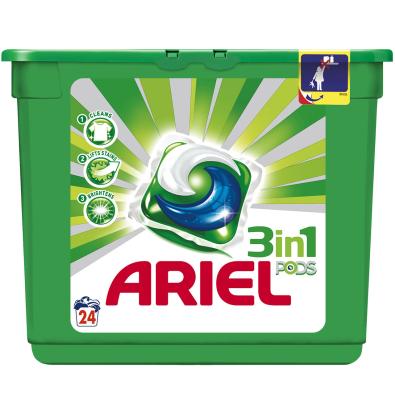 TABS ARIEL PODS REGULAR 3EN1 24 UNI