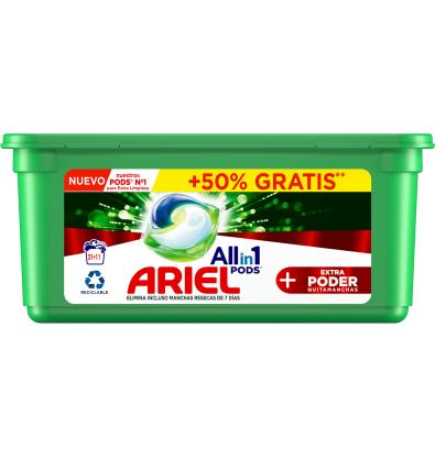 PODS ARIEL EXTRA PODER ALL IN ONE 21+11 DOSIS