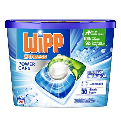 CÁPSULAS WIPP EXPRESS POWER CAPS DISCOS 20 DOSIS