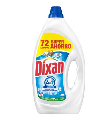 DETERGENTE DIXAN GEL 72 DOSIS