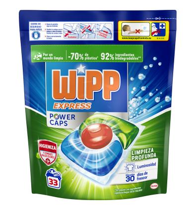 CAPSULES WIPP POWER CAPS ANTIOLOR 33 UNITATS