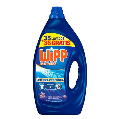 DETERGENT WIPP GEL BLAU 35+35 70 DOSIS