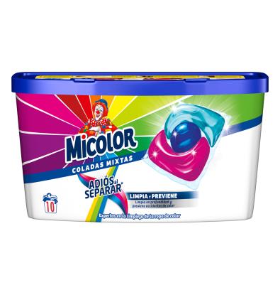 DETERGENT CAPS MICOLOR ADIOS SEPARAR 10 UNITATS