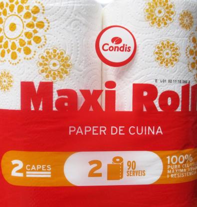 Papel de cocina resistente Maxi Roll Carrefour 1 rollo