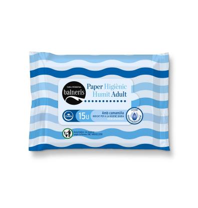 PAPER WC BALNERIS HUMIT ADULT 15 UNITATS