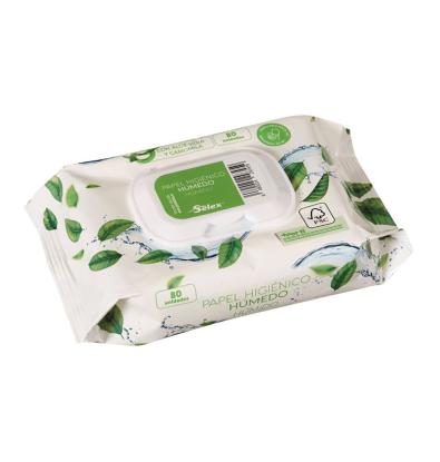 PAPER WC SELEX  HUMIT AMB TAPA ADULT 80 UNITATS