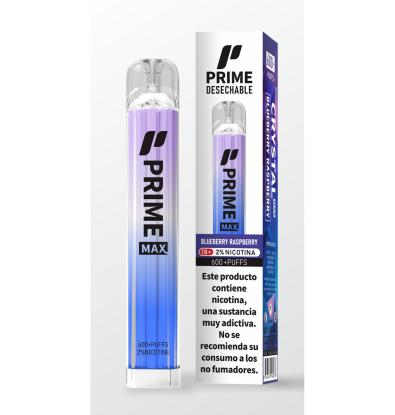 VAPER NICOTINA PRIME BLUEBERRY RASPBERRY 1 UNIDAD