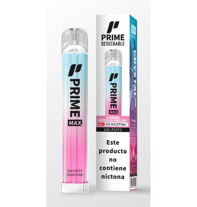 VAPER SIN NICOTINA PRIME STRAWBERRY WATERMELON 1 UNIDAD