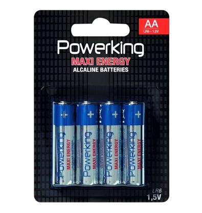 PILA ALCALINA POWERKING LR06 1.5V 4 UNITATS