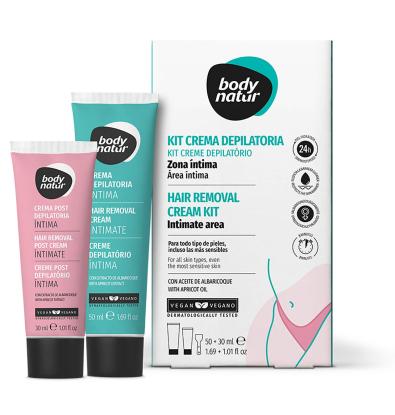 KIT CREMA BODY NATUR DEPILACIÓN ÍNTIMA 80 ML