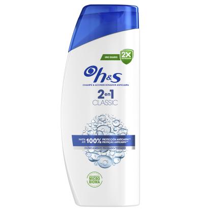CHAMPU H&S CLASICO 2EN1 625 ML