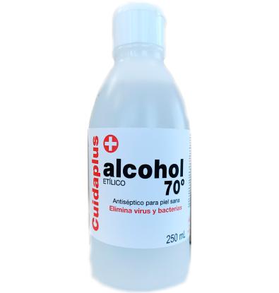 ALCOHOL CUIDAPLUS 70º 250 ML
