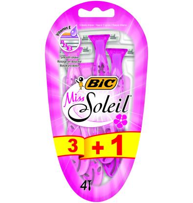 MAQUINETA BIC MISS SOLEIL 3+1 4 UNITATS