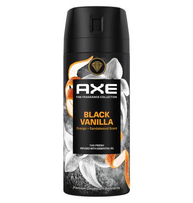 DESODORANT AXE BLACK VAINILLA 150 ML