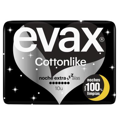 COMPRESES EVAX COTTO ALES EXTRA NIT 10 UNITATS