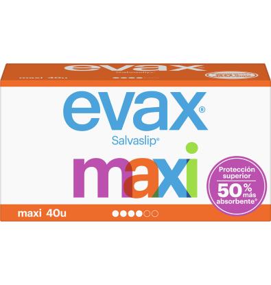 SALVASLIP EVAX MAXI 40 UNITATS