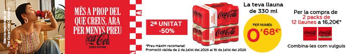 Coca-Cola en promoció
