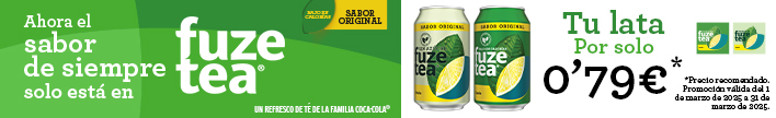 Fuze Tea en promoción