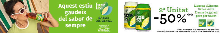 Fuze Tea en promoció