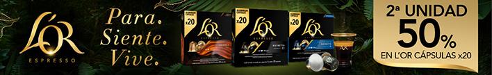 L'Or 20 cápsulas de café en promoción