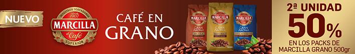 Café Marcilla en grano 500g en promoción
